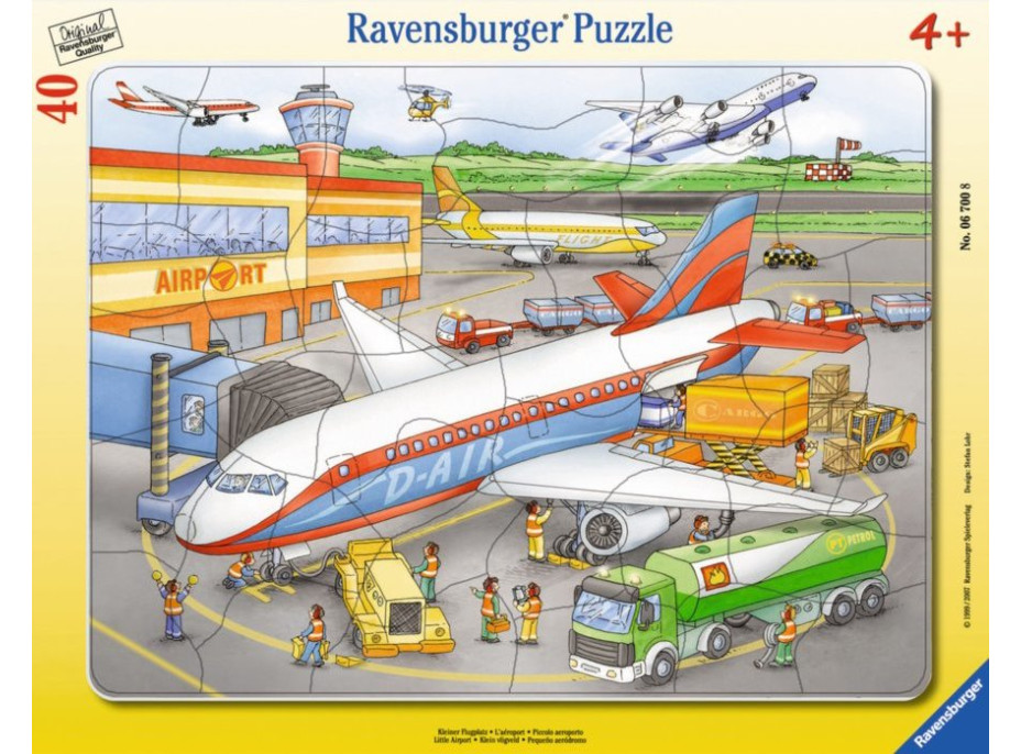 RAVENSBURGER Puzzle Letiště 40 dílků