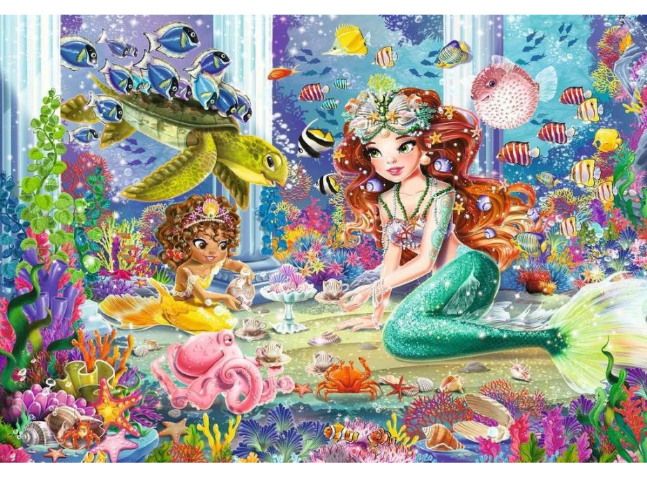 RAVENSBURGER Puzzle Mořské panny 2x24 dílků