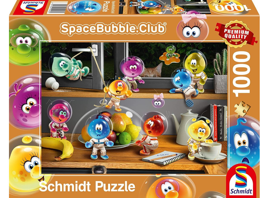 SCHMIDT Puzzle Spacebubble Club: Dobytí kuchyně 1000 dílků