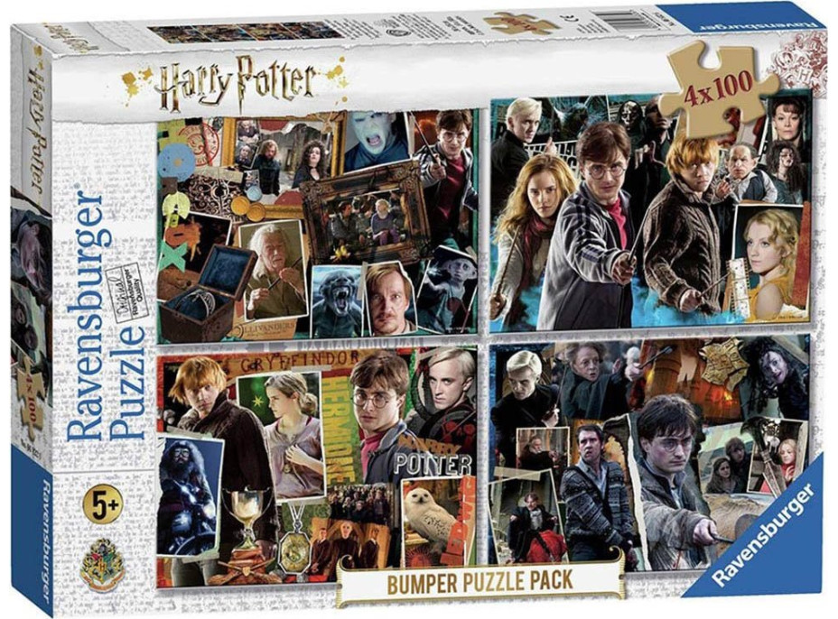 RAVENSBURGER Puzzle Harry Potter 4x100 dílků