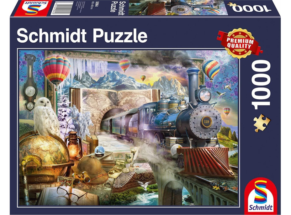 SCHMIDT Puzzle Kouzelná cesta 1000 dílků