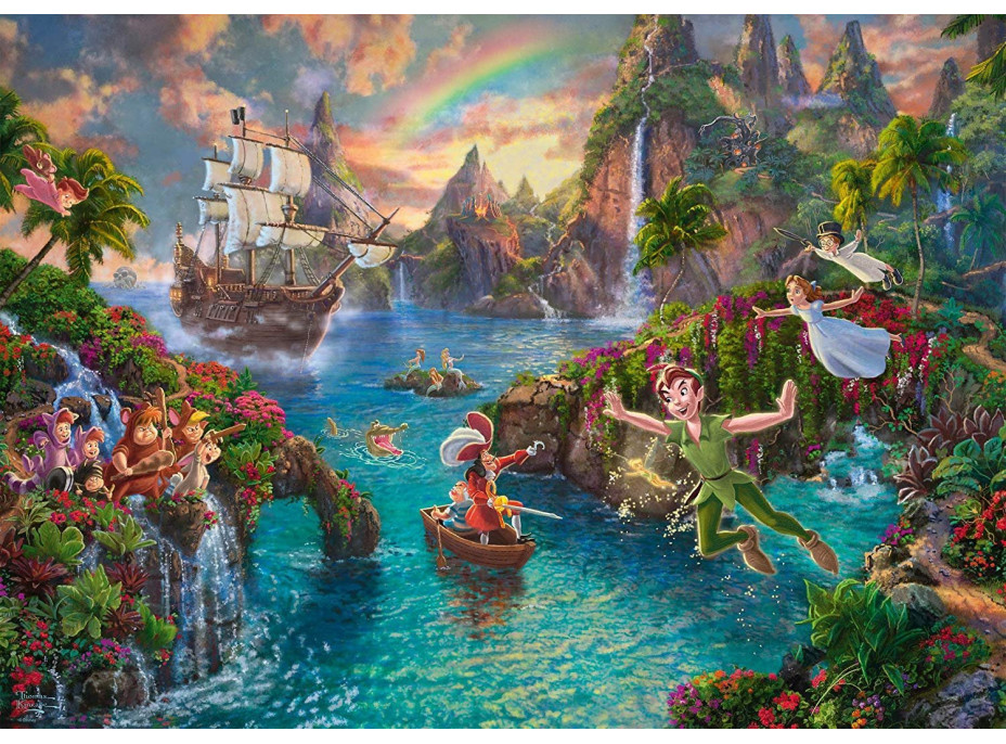 SCHMIDT Puzzle Petr Pan 1000 dílků