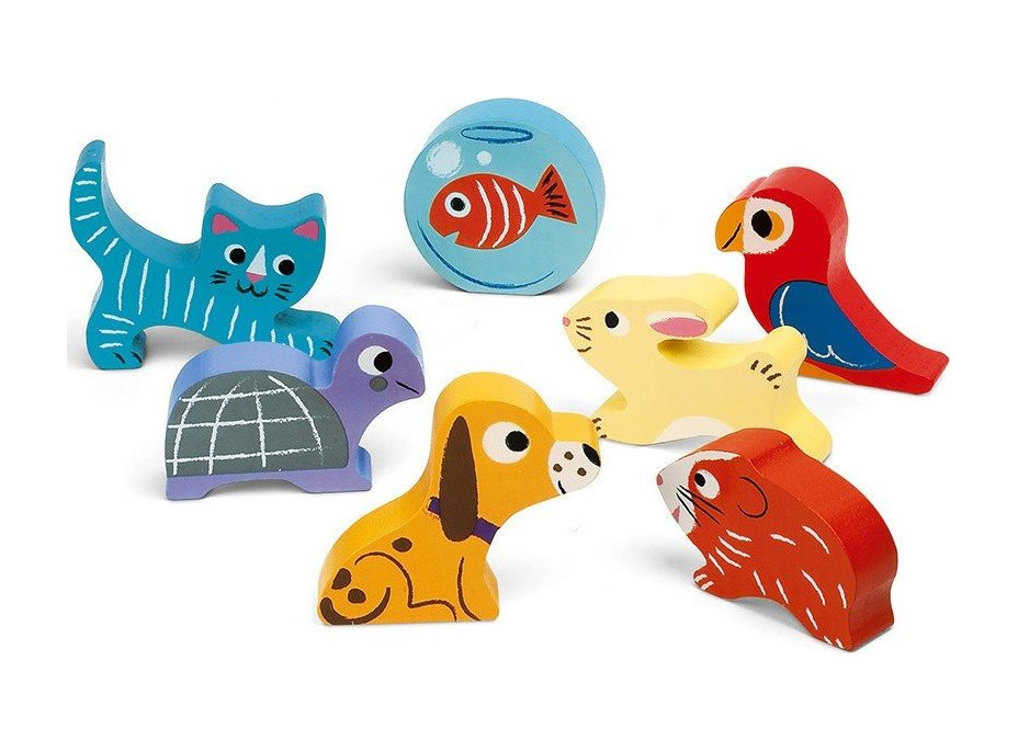 JANOD Vkládačka Zvířátka Chunky