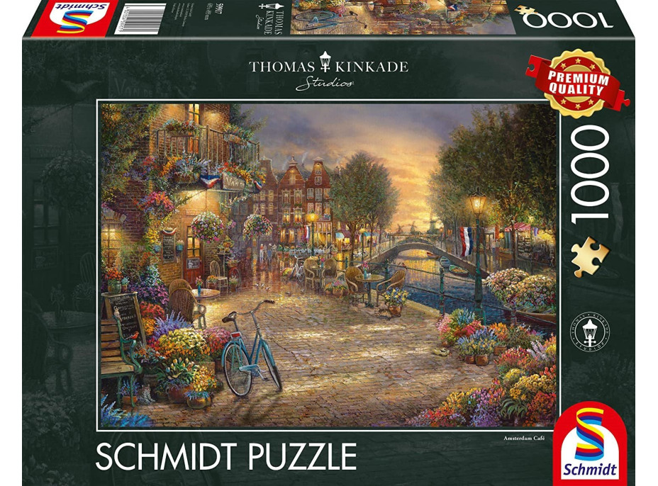 SCHMIDT Puzzle Amsterdam 1000 dílků