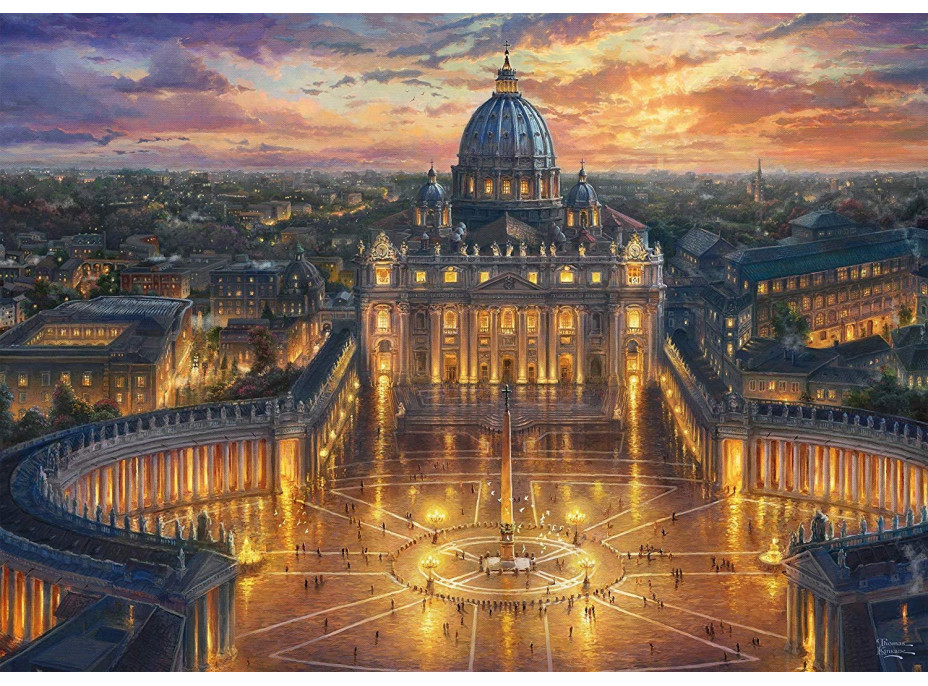 SCHMIDT Puzzle Vatikán, Itálie 1000 dílků