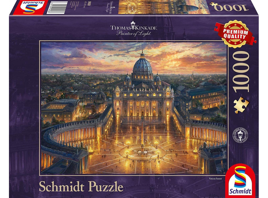 SCHMIDT Puzzle Vatikán, Itálie 1000 dílků