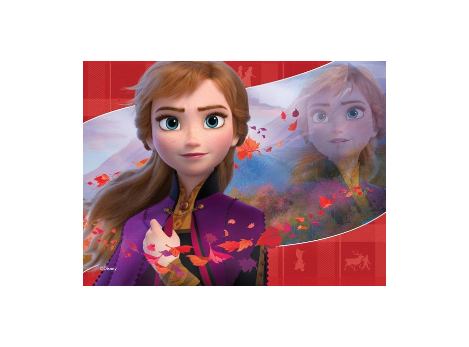 RAVENSBURGER Puzzle Ledové království 2, 4v1 (12,16,20,24 dílků)
