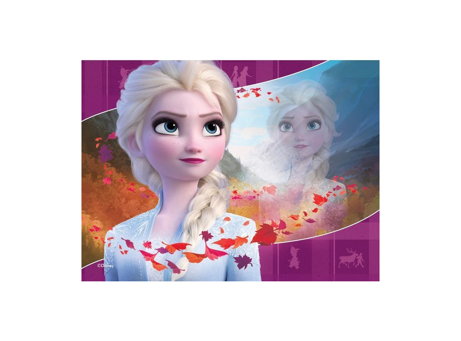 RAVENSBURGER Puzzle Ledové království 2, 4v1 (12,16,20,24 dílků)