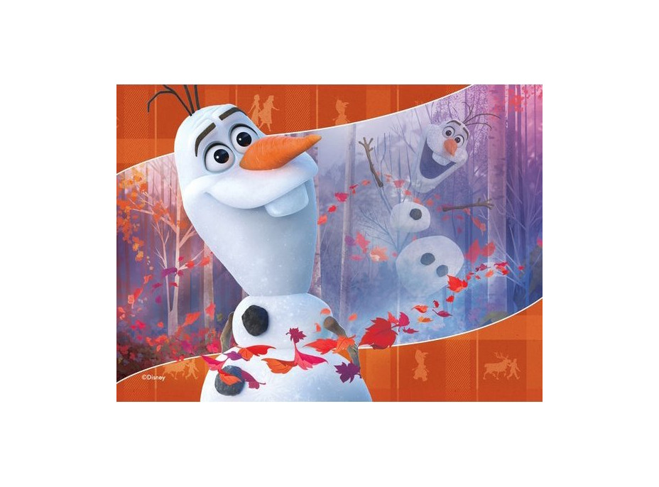 RAVENSBURGER Puzzle Ledové království 2, 4v1 (12,16,20,24 dílků)