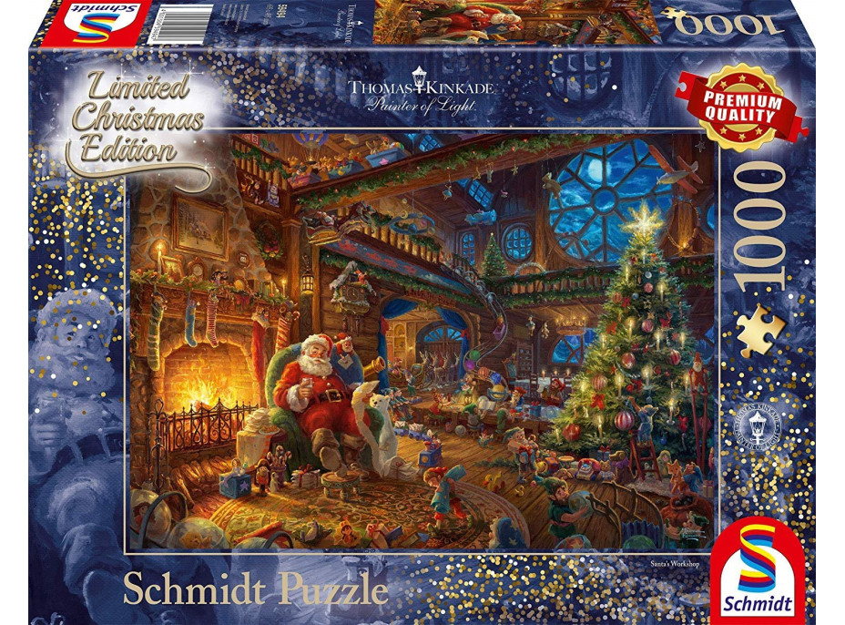 SCHMIDT Puzzle Santova dílna 1000 dílků