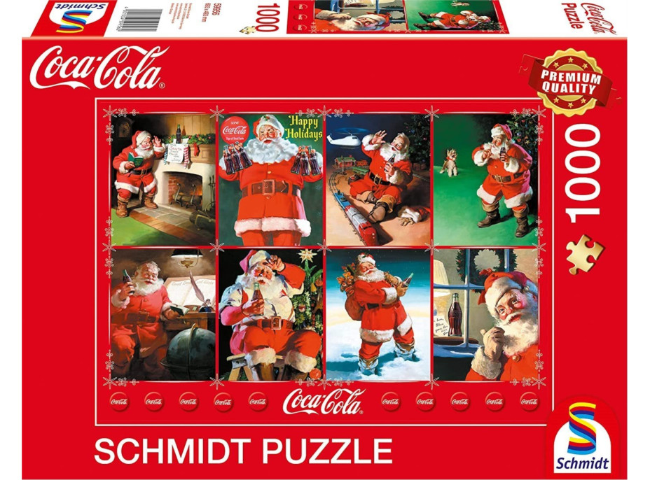 SCHMIDT Puzzle Coca Cola Santa Claus 1000 dílků