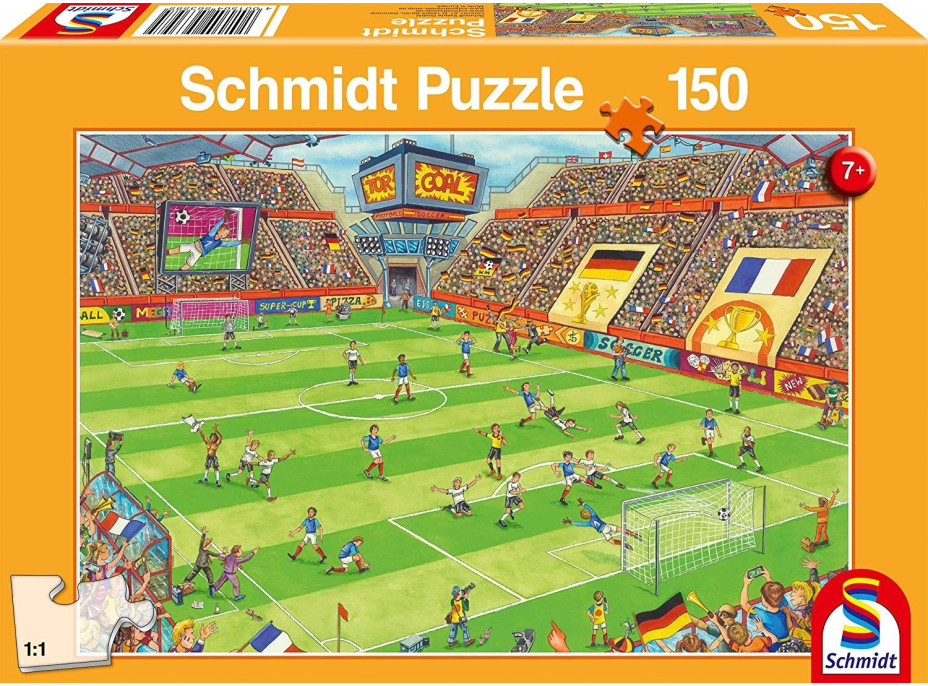 SCHMIDT Puzzle Fotbalové finále 150 dílků