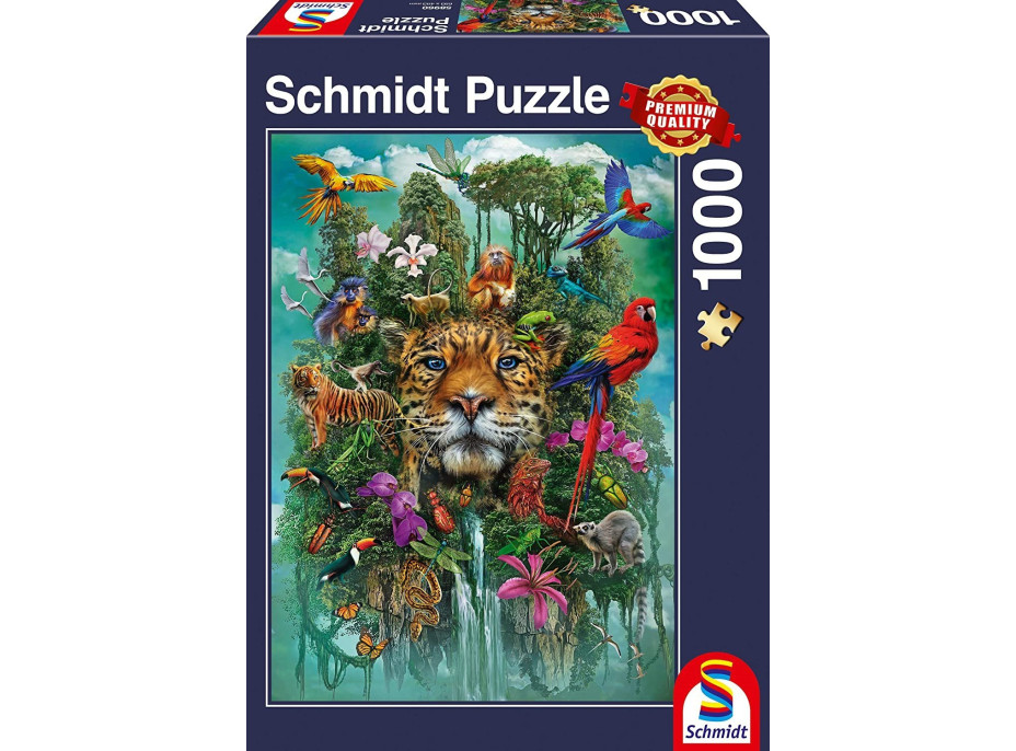 SCHMIDT Puzzle Král džungle 1000 dílků