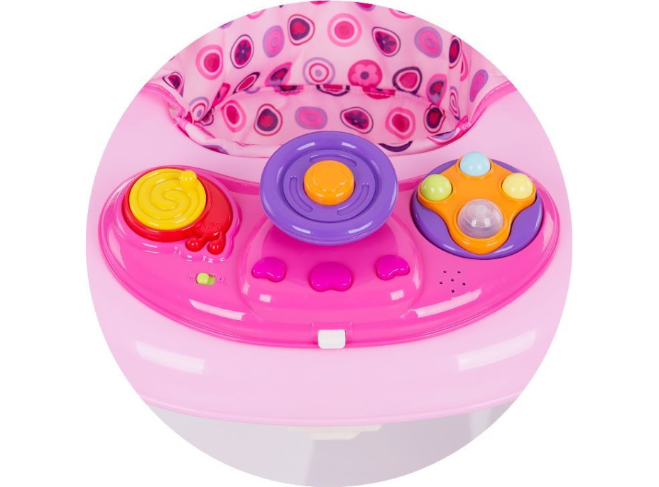 CHIPOLINO Chodítko interaktivní Carrera Pink