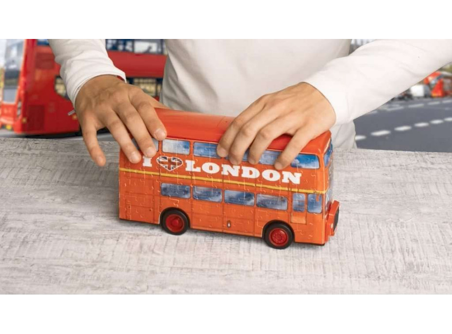 RAVENSBURGER 3D puzzle Londýnský autobus Doubledecker 216 dílků