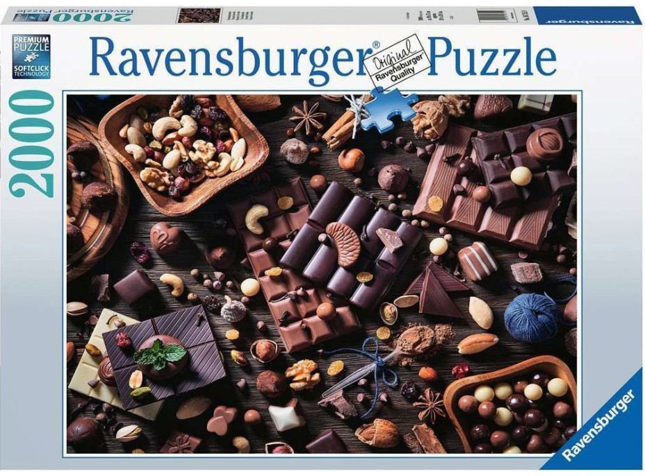 RAVENSBURGER Puzzle Čokoládový ráj 2000 dílků