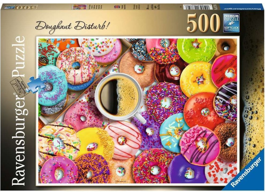 RAVENSBURGER Puzzle Doughnut Disturb! 500 dílků