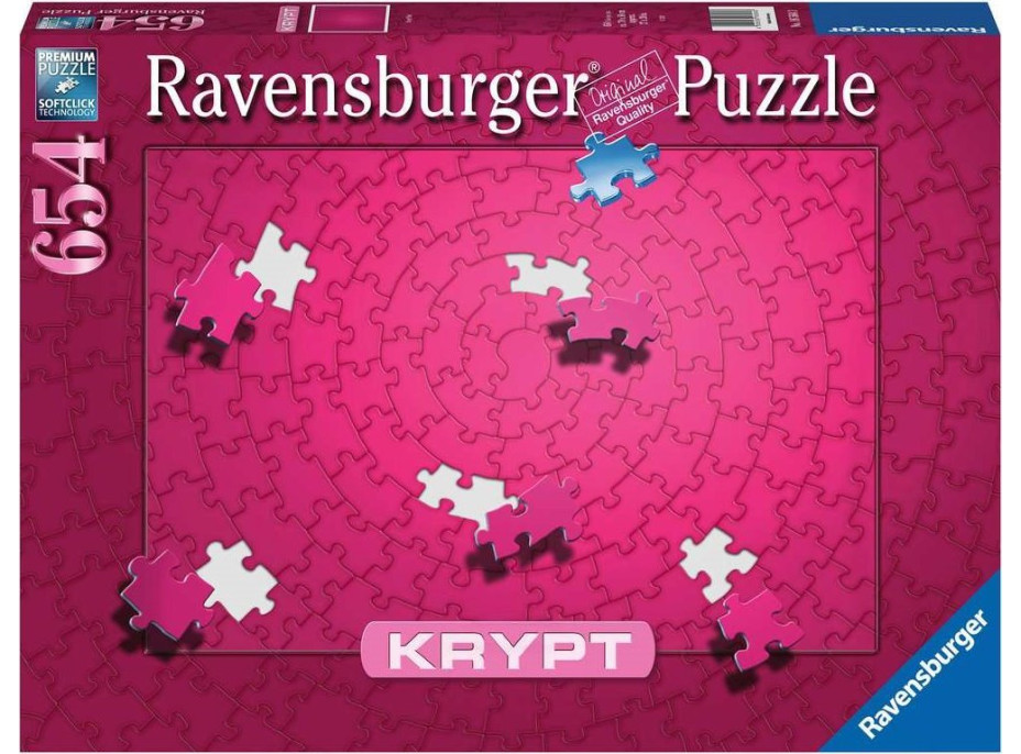 RAVENSBURGER Puzzle Krypt Pink 654 dílků