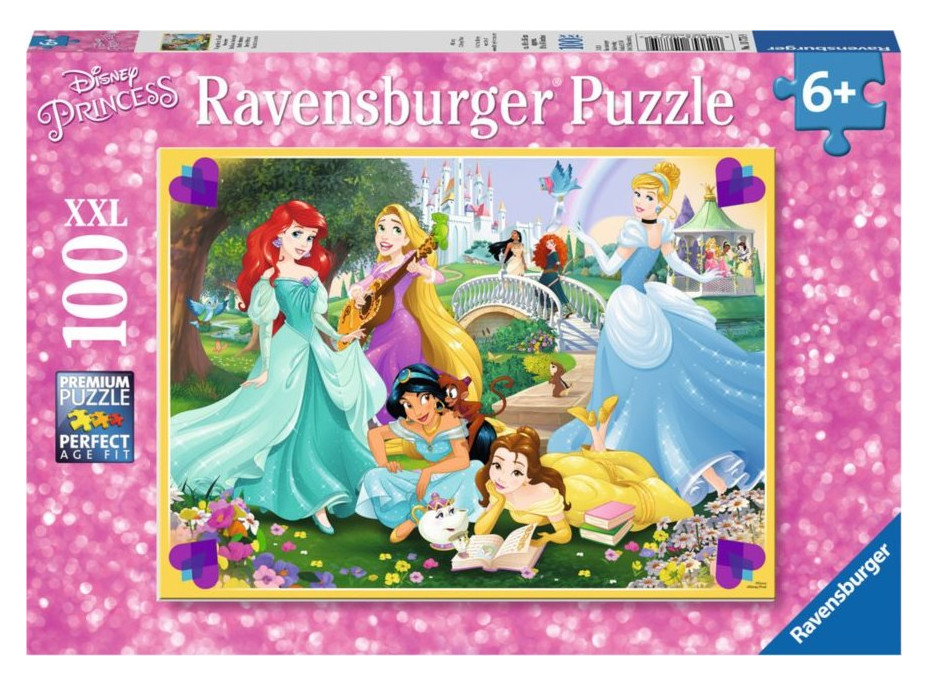 RAVENSBURGER Puzzle Disney princezny: Odvážný sen XXL 100 dílků