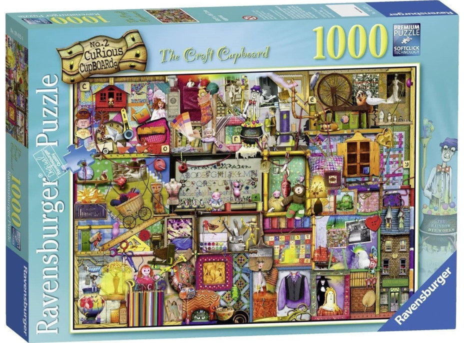 RAVENSBURGER Puzzle Komora plná řemesel 1000 dílků
