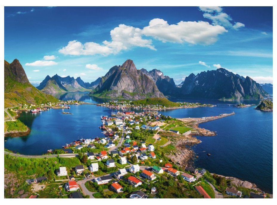 RAVENSBURGER Puzzle Lofoty, Norsko 1000 dílků