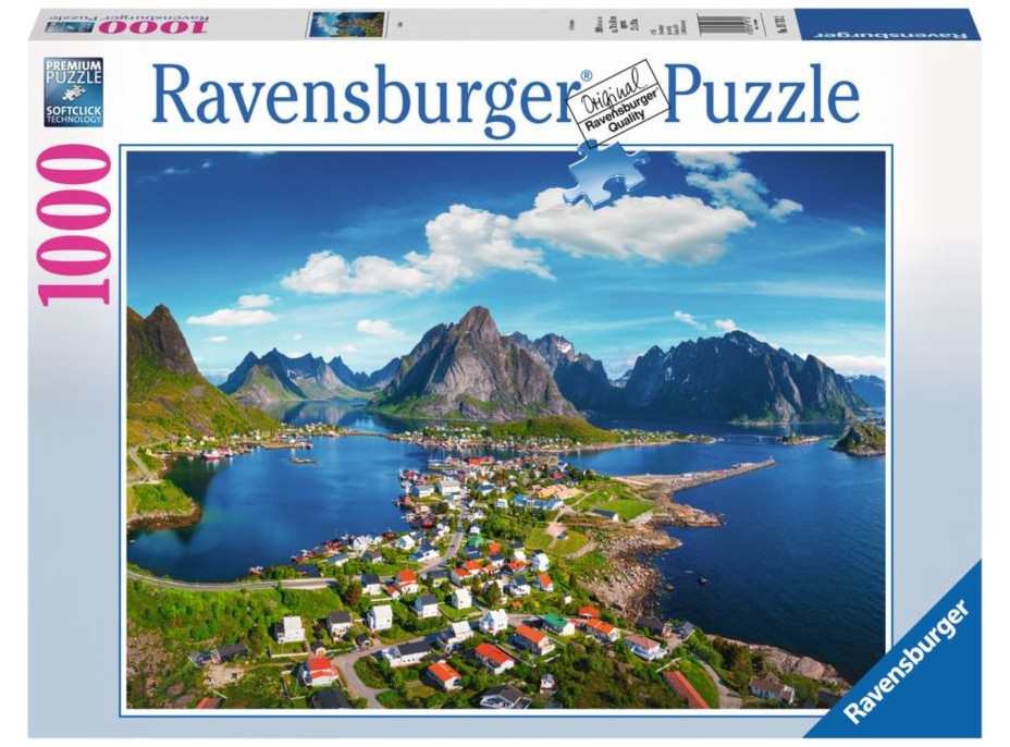 RAVENSBURGER Puzzle Lofoty, Norsko 1000 dílků