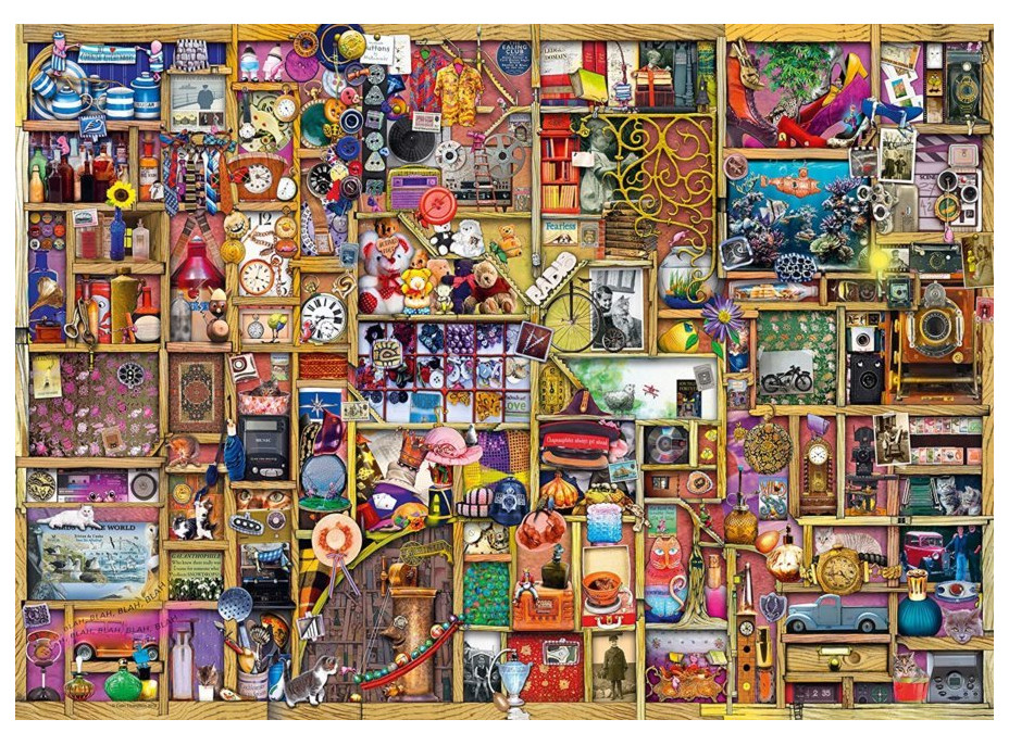 RAVENSBURGER Puzzle Sběratelova skříň 1000 dílků