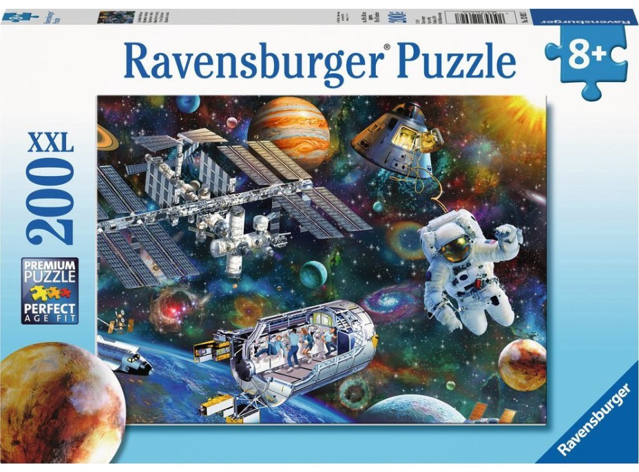 RAVENSBURGER Puzzle Vesmírný průzkum XXL 200 dílků