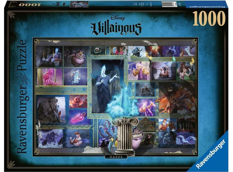 RAVENSBURGER Puzzle Disney Villainous: Hades 1000 dílků