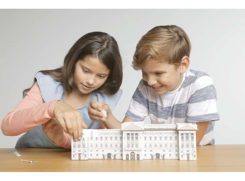 RAVENSBURGER Svítící 3D puzzle Noční edice Buckinghamský palác 216 dílků