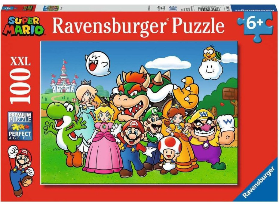 RAVENSBURGER Puzzle Super Mario XXL 100 dílků