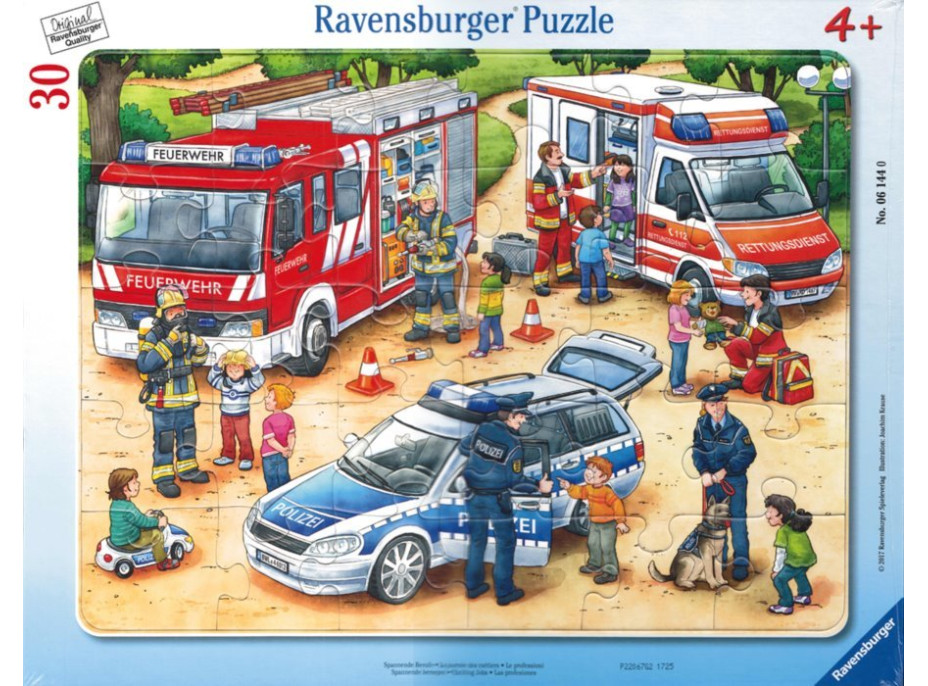 RAVENSBURGER Puzzle Zajímavá zaměstnání 30 dílků