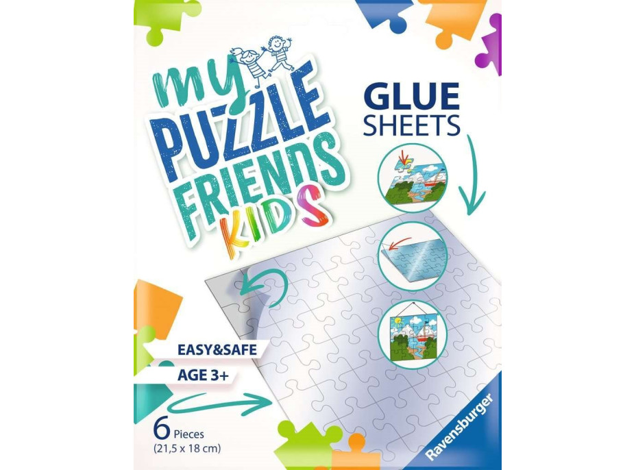 RAVENSBURGER Lepicí fólie My Puzzle Friends Kids na 500 dílků
