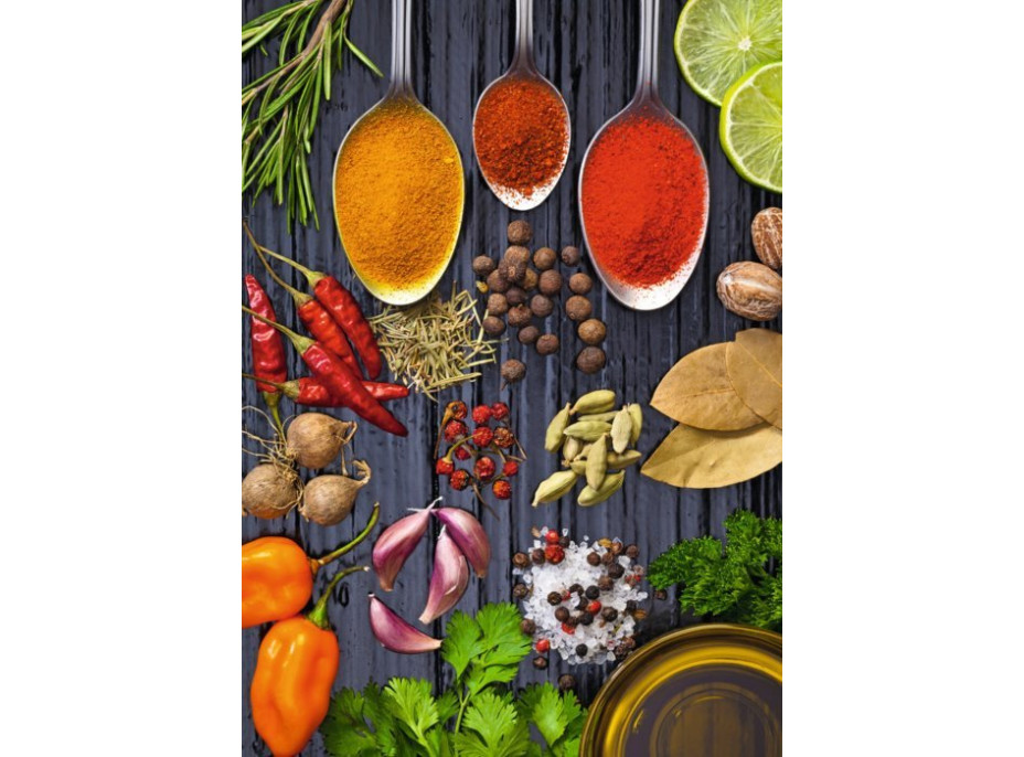 RAVENSBURGER Puzzle Bylinky a koření 1000 dílků