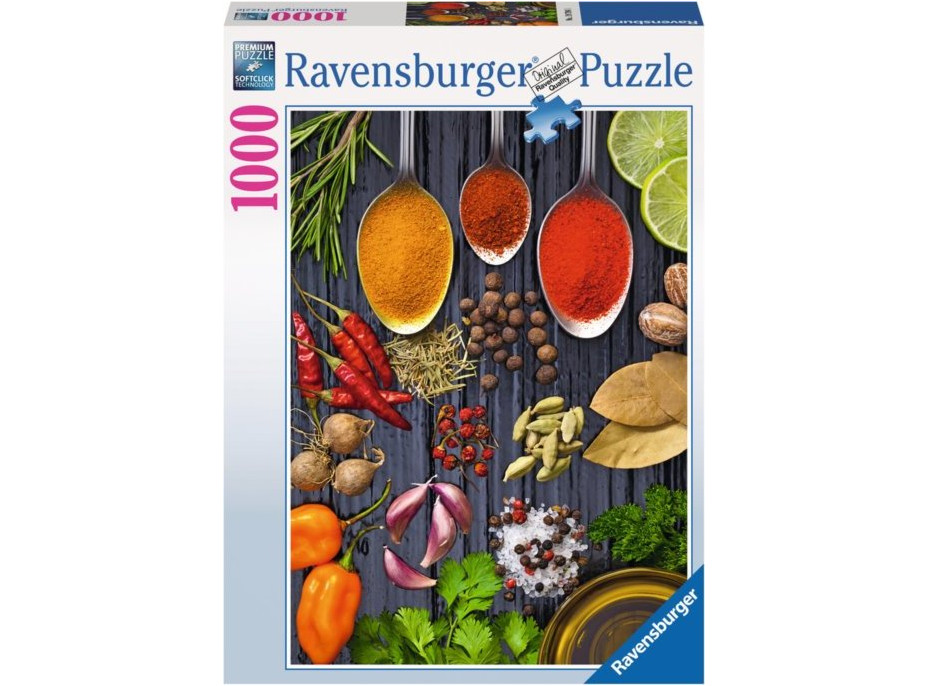 RAVENSBURGER Puzzle Bylinky a koření 1000 dílků
