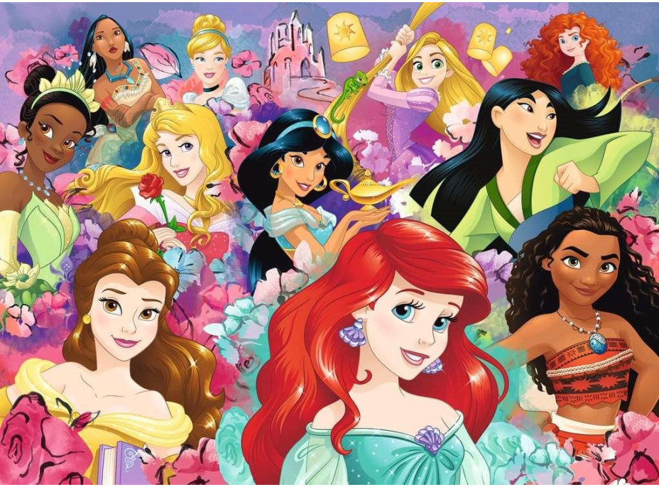 RAVENSBURGER Puzzle Disney princezny: Sny se plní XXL 150 dílků