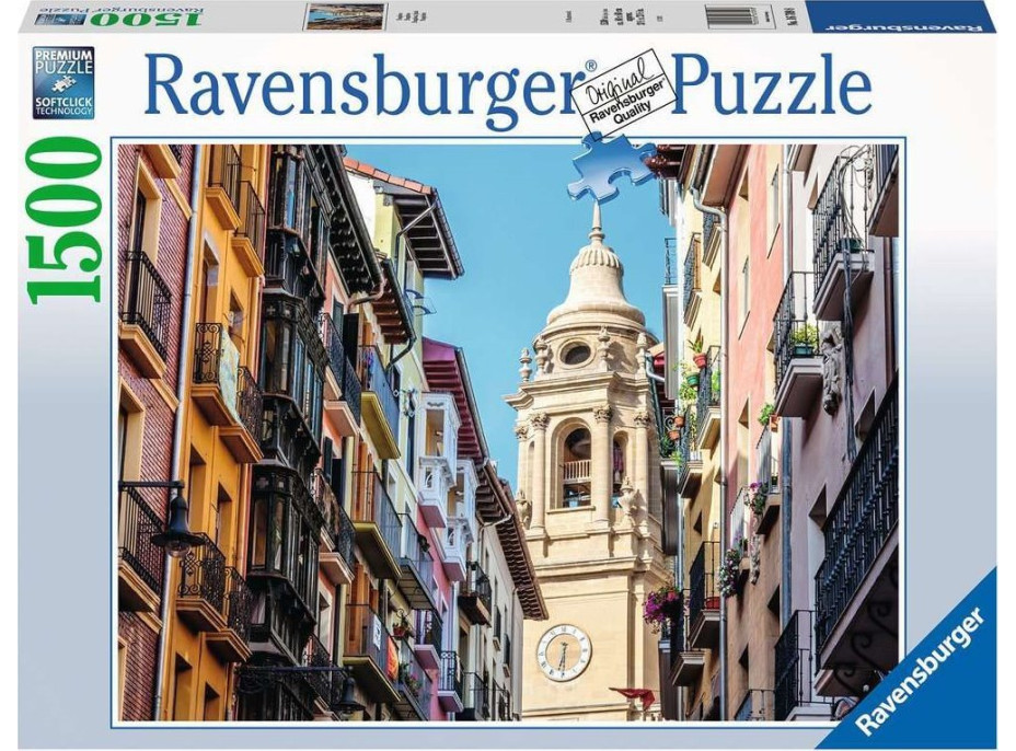 RAVENSBURGER Puzzle Pamplona, Španělsko 1500 dílků