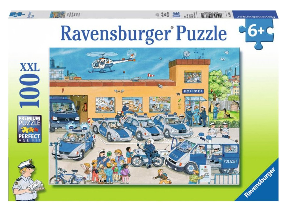RAVENSBURGER Puzzle Policejní stanice XXL 100 dílků