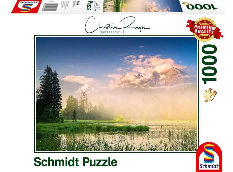 SCHMIDT Puzzle Taubensee, Rakousko 1000 dílků