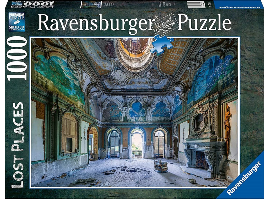 RAVENSBURGER Puzzle Ztracená místa: Palác 1000 dílků