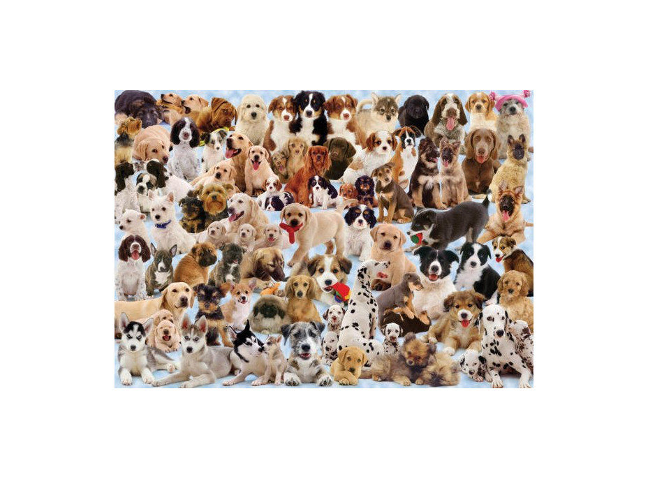 RAVENSBURGER Puzzle Pejskové 1000 dílků