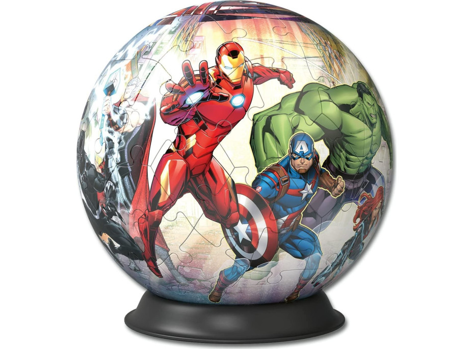 RAVENSBURGER Puzzleball Marvel: Avengers 73 dílků