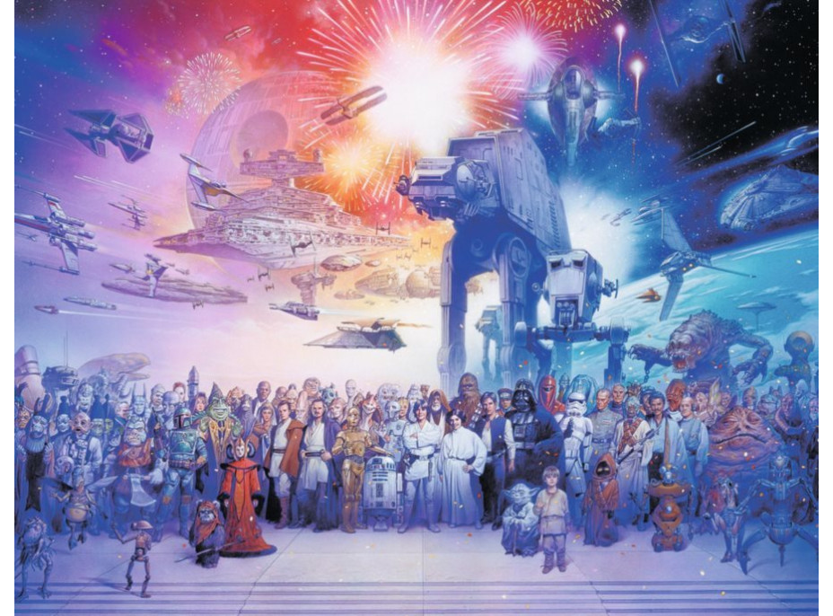 RAVENSBURGER Puzzle Star Wars Universe 2000 dílků