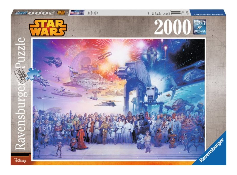 RAVENSBURGER Puzzle Star Wars Universe 2000 dílků