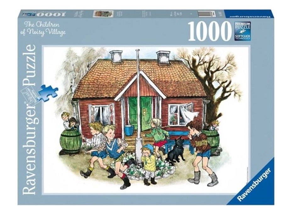 RAVENSBURGER Puzzle Děti z Bullerbynu 1000 dílků