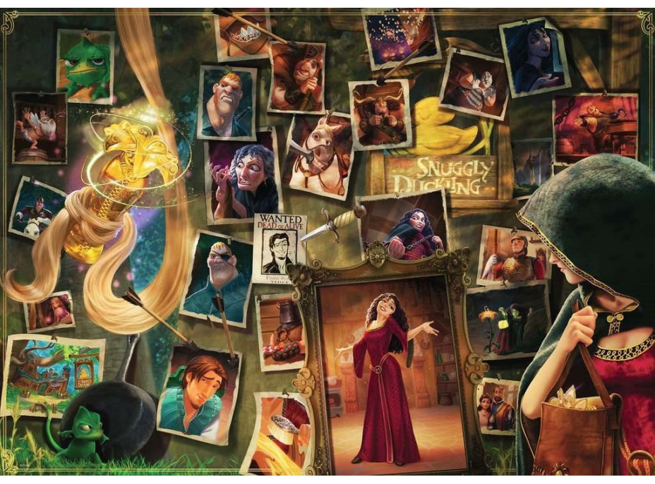 RAVENSBURGER Puzzle Disney Villainous: Matka Gothel 1000 dílků