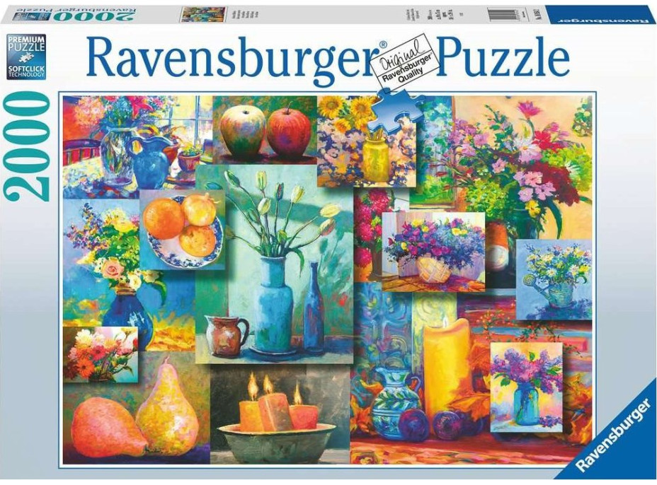 RAVENSBURGER Puzzle Krása zátiší 2000 dílků