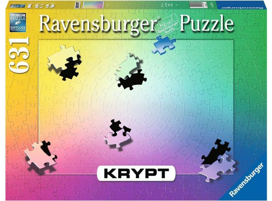 RAVENSBURGER Puzzle Krypt Gradient 631 dílků