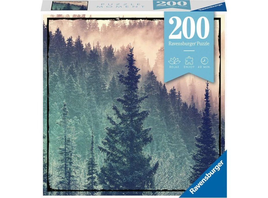 RAVENSBURGER Puzzle Moment: Les 200 dílků