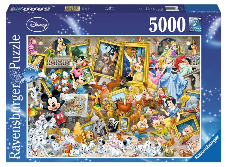 RAVENSBURGER Puzzle Malíř Mickey 5000 dílků